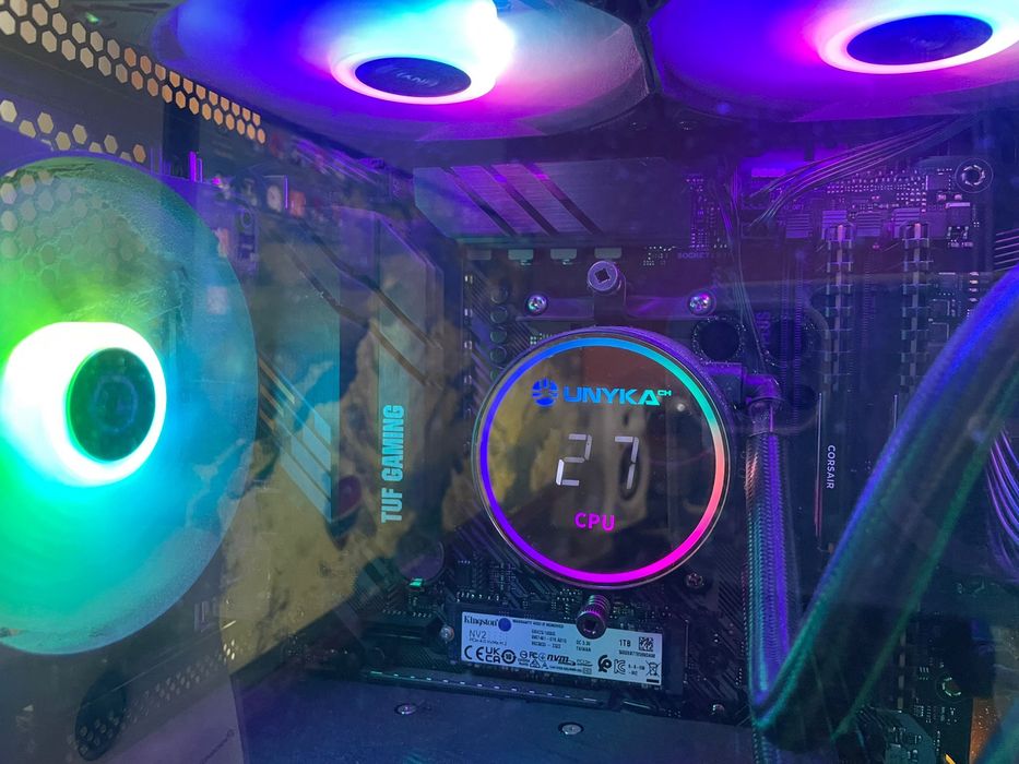 PC Gaming Ryzen 9 5900X RX7600 8GDR6 32 GB Ram NVme 1TB Impecável