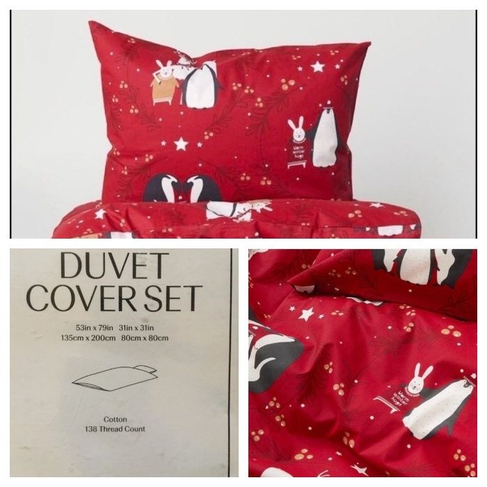 новый комплект постельное белье НМ номе