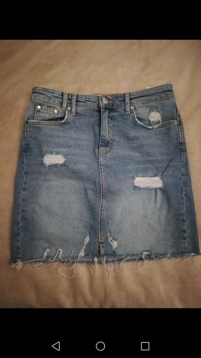 Spódnica jeansowa M