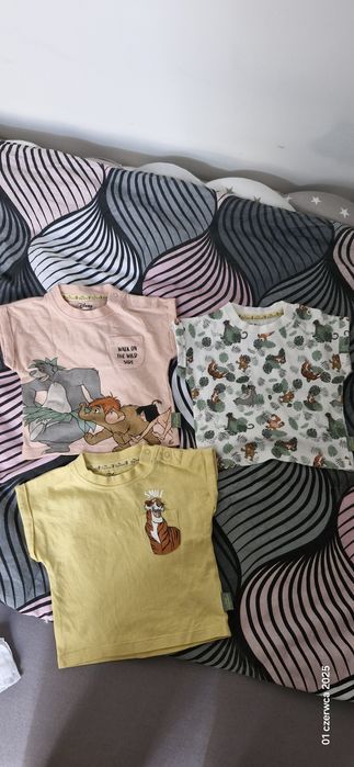 Paczka ubrań letnich dla chłopca r.62