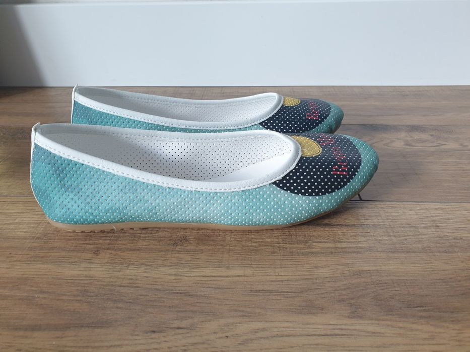 Buty baleriny roz 40  Raspberry nowe