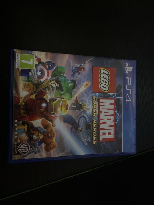 Lego marvel superheros ps4 disco jogo