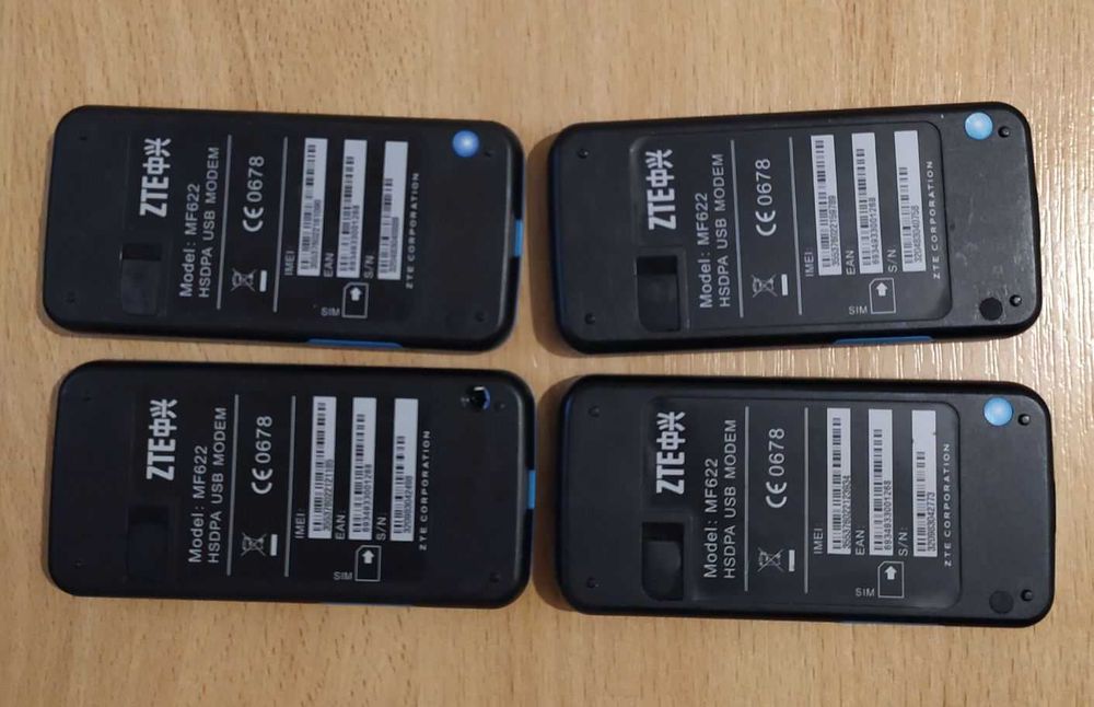 Модемы 3G - ZTE MF100 и MF622 (цена за 1 модем)