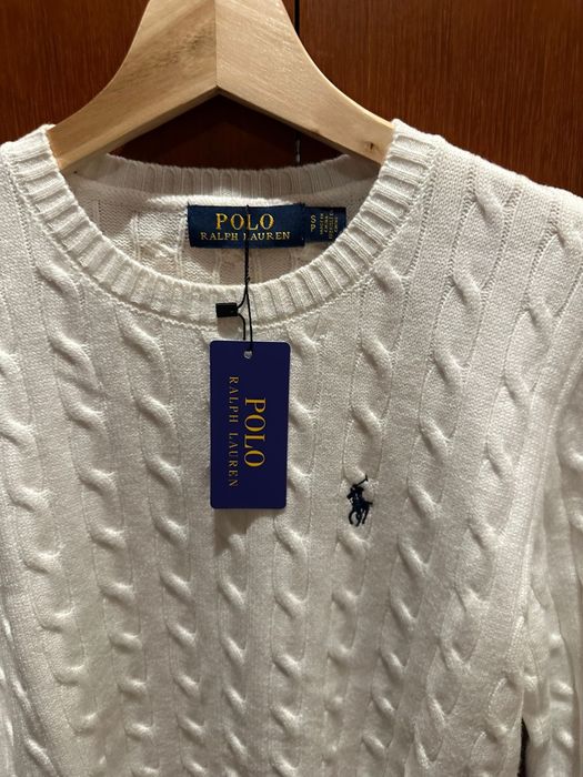 Malha branca Ralph Lauren