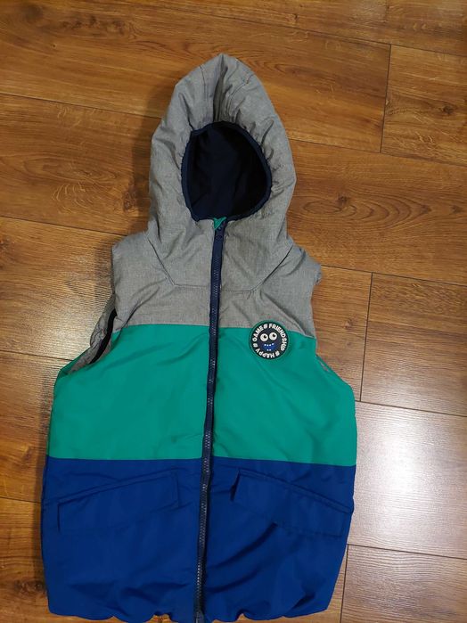 Ciepła kamizelka bezrękawnik chłopięcy rozmiar 128 cm Cool Club