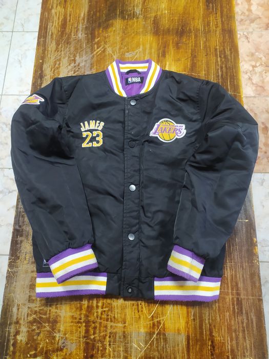 Дитяча, підліткова куртка, бомбер NBA LA Lakers
