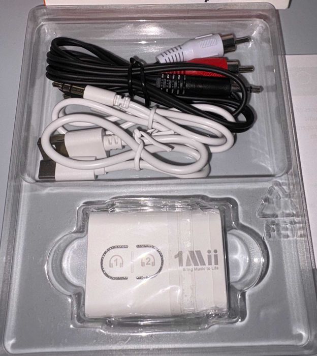 1Mii ML300 przenośny Bluetooth 5.2 odbiornik nadajnik