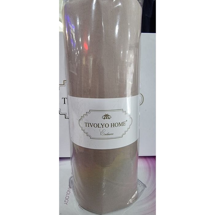 Сатиновые простыни Tivolyo Home на резинке 180*200+наволочки 2-50*70