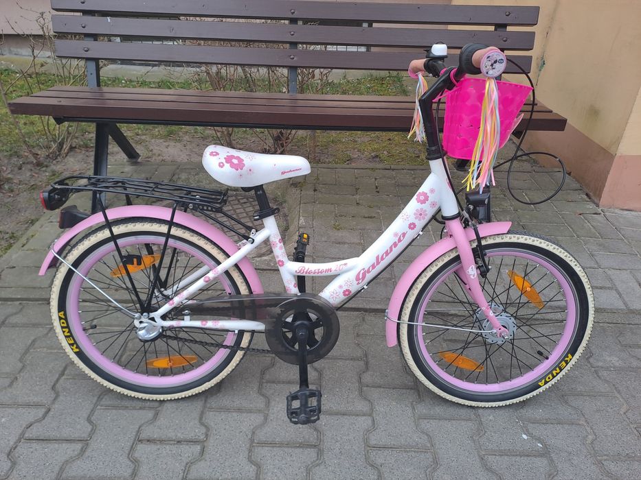Rower dla dziewczynki rozmiar koła 20