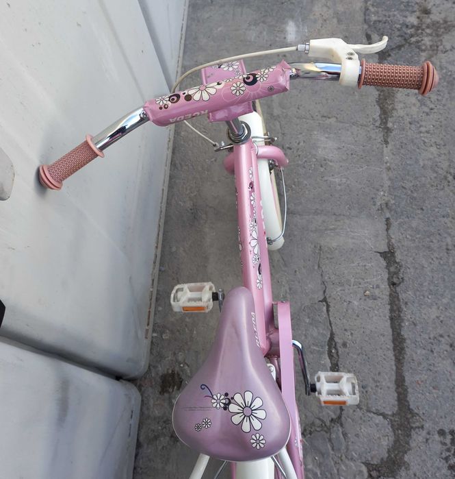 Дитячий велосипед для дівчини 16" (4-6років).