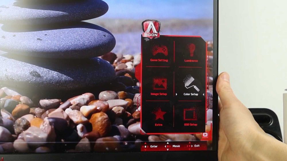 Monitor AOC AGON 27 QHD 240Hz 0.5ms