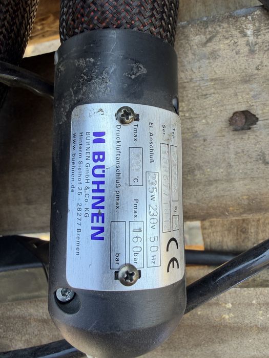 BÜHNEN 6040 – system aplikacji kleju / agregat klejowy + 4 węże