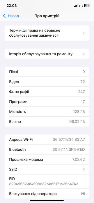Iphone xr 128gb