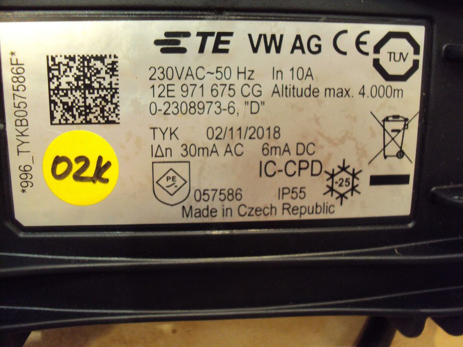 Ładowarka Sieciowa Samochodu Elektrycznego Hybryda plug-in PHEV