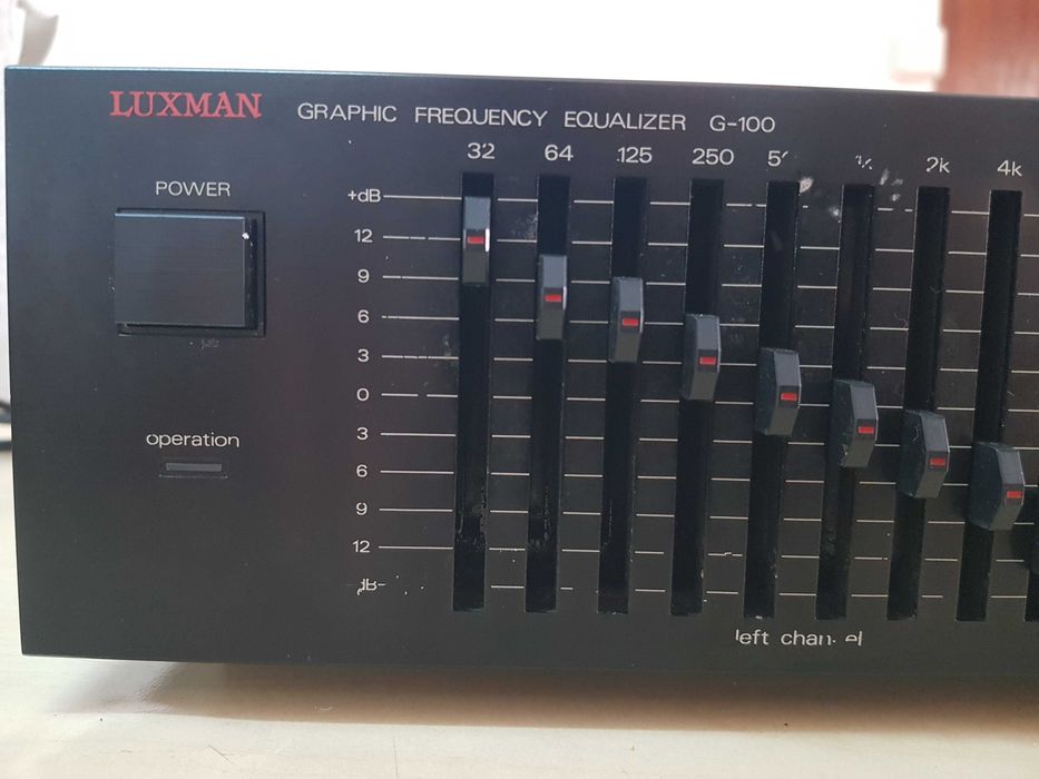 Luxman G-100 Korektor graficzny Equalizer graphic G 100 Luxman vintage