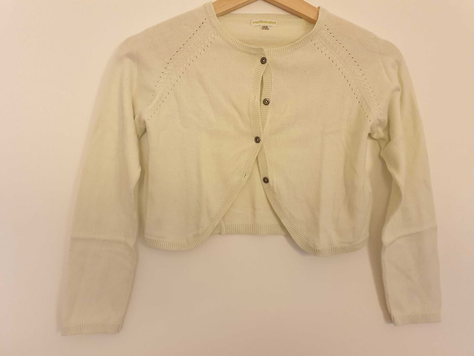 Bolero de verão verde claro da Verbaudet para 10 anos.
