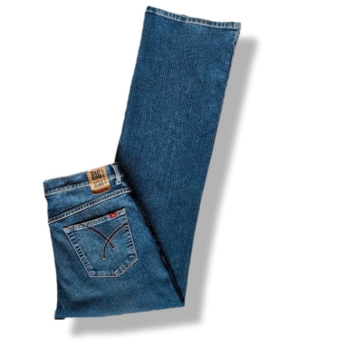 Jeansy szerokie y2k vintage Big Star bootcut Dalia underground swag