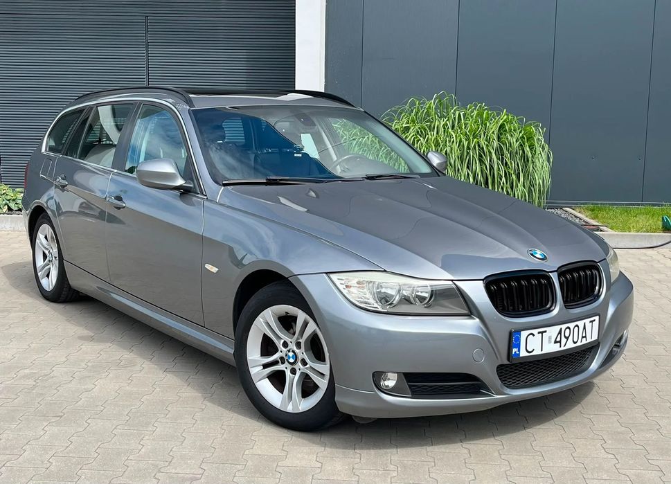 BMW Seria 3 BMW E91 Touring Panorama Skóra Zadbane