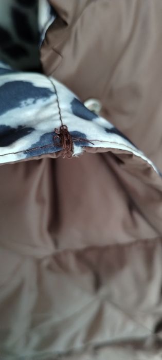 Płaszcz puch naturalny M