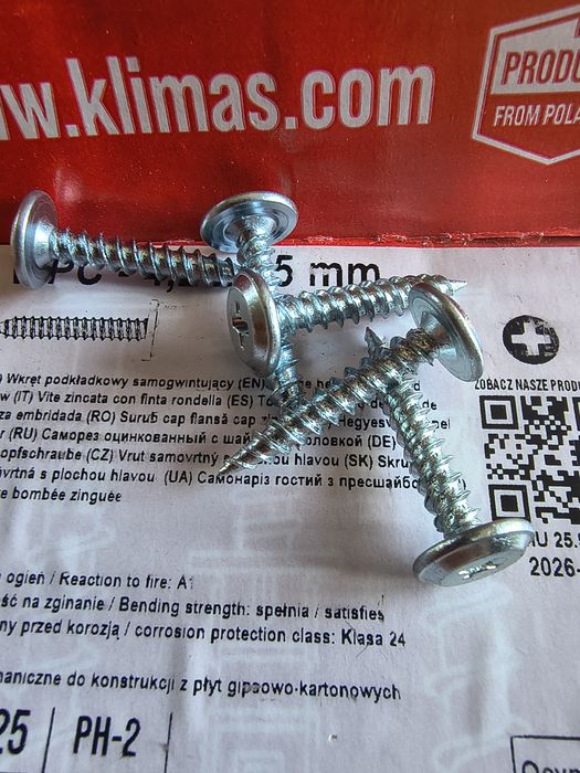 Wkręty samogwintujące 4,2 x 25 mm