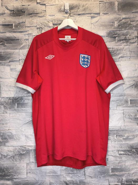 Koszulka Piłkarska Jersey Umbro Anglia Reprezentacja Vintage