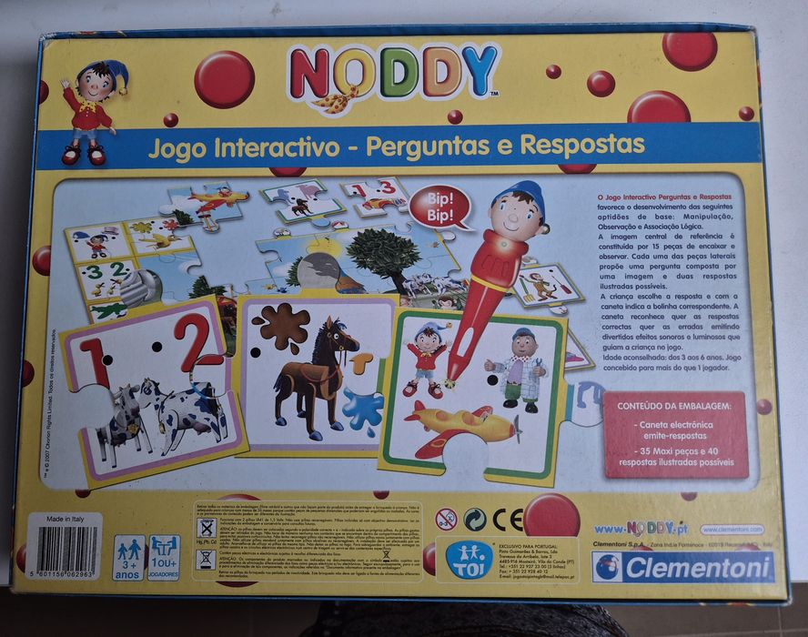 Jogo Noddy com caneta425699715298119682