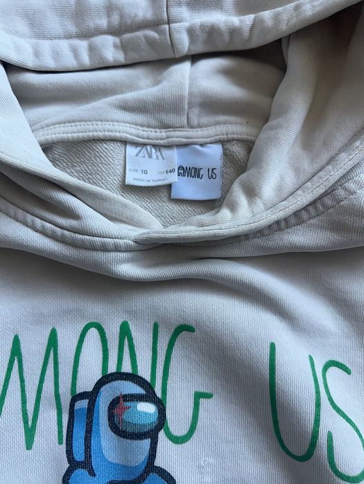 Худі ZARA Kids Among Us, 140 см, тепле, оригінал