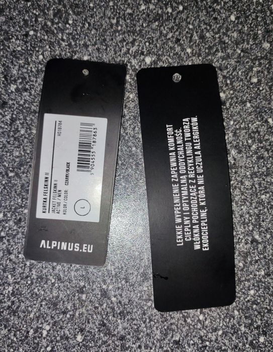 Nowa kurtka Alpinus Felskinn II