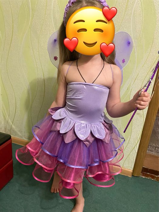 Костюм метелика, квіточки, фіалки , феі на 4,5,6 років