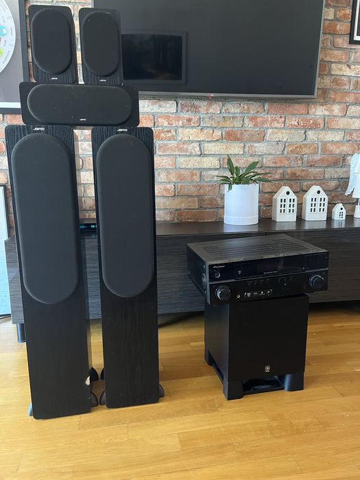 Kino domowe Pioneer/ glosniki Jamo s420 sur