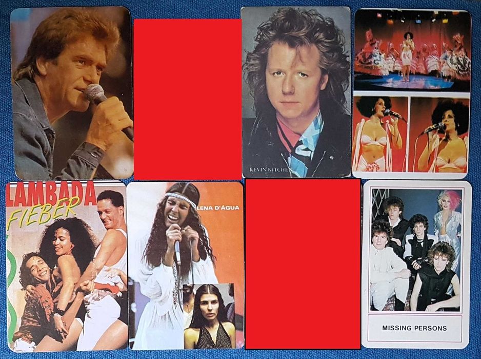 Lote de calendários de música variados (à escolha)