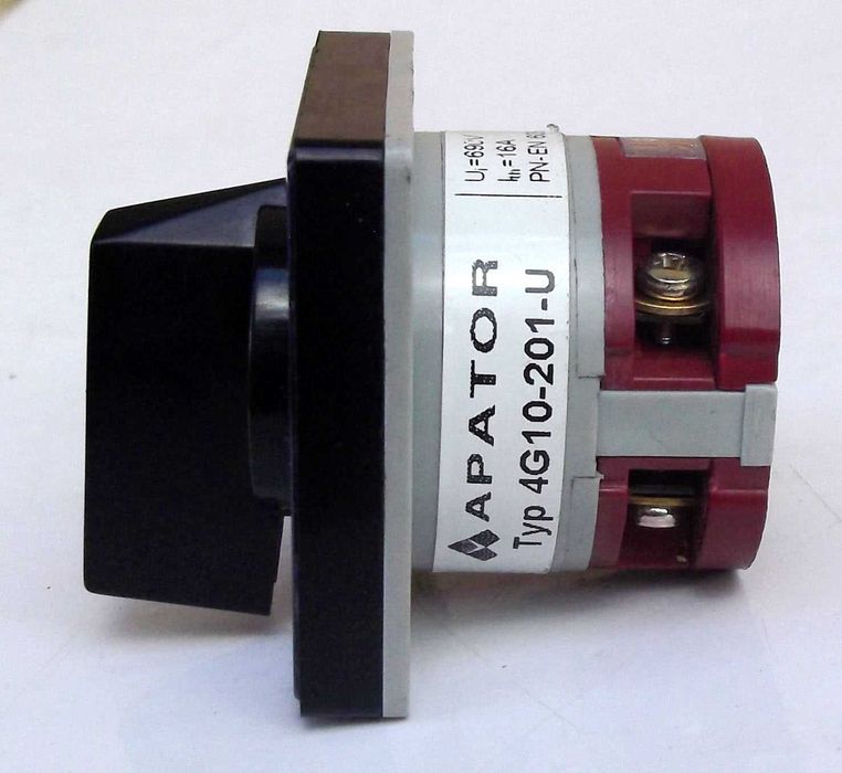 Przełącznik APATOR  4G10-201 – z samoczynnym powrotem do pozycji wyj.