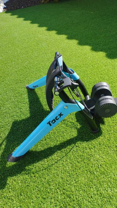 Tacx Boost Pack - Rolo de bicicleta, Azul e Preto