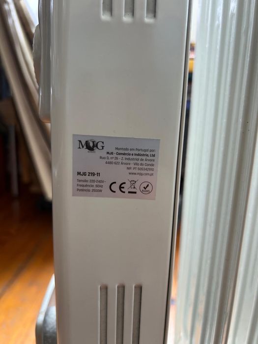 Aquecedor em bom estado