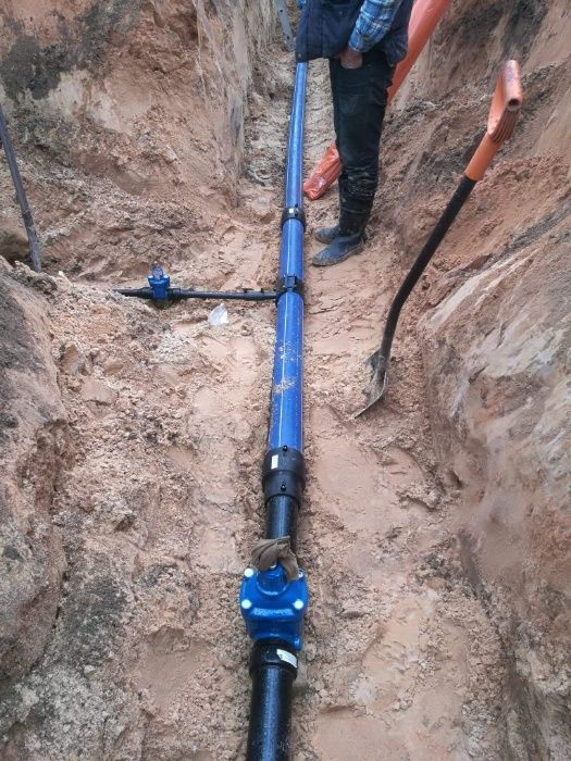 Przyłącza wodociągowe , kanalizacyjne, gazu, drenaż Białystok