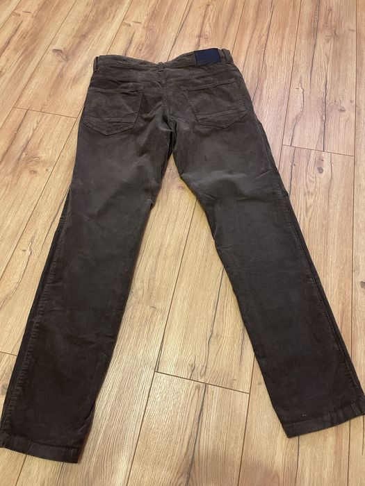 Spodnie męskie sztruksowe