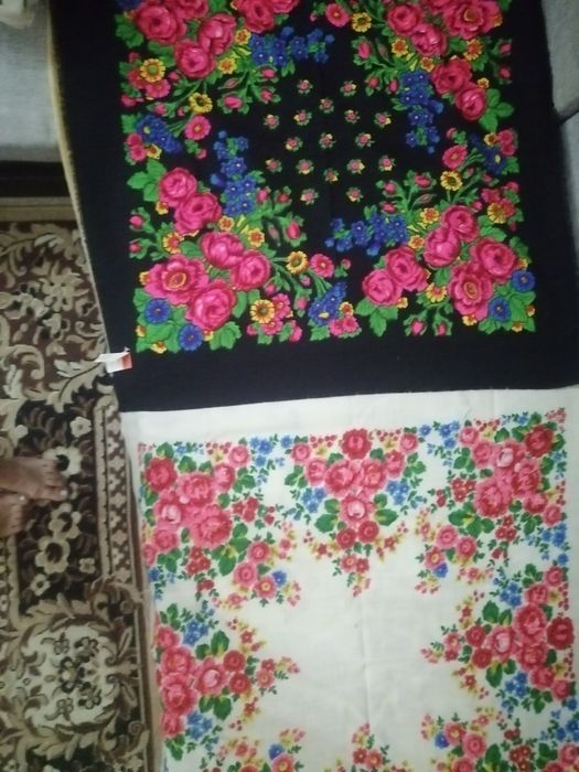 Набір із двох українських платков, , хустин, хусток