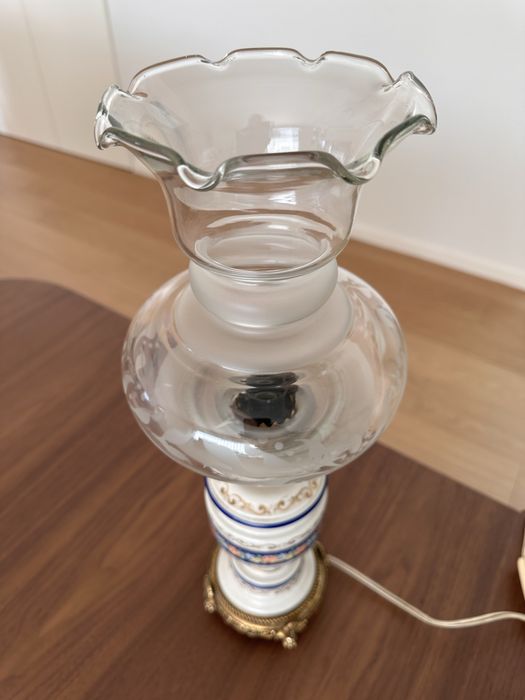 2 candeeiros de mesa - vintage