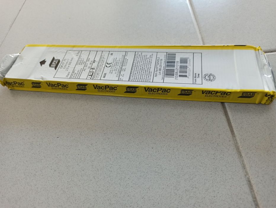 Eletrodos 7018 3.2, 316L, 309L