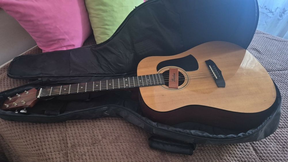 Viola acustica com cordas de aço