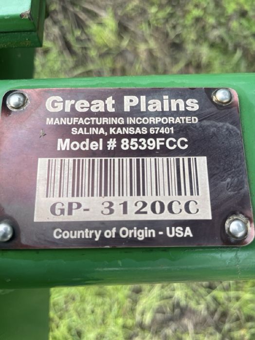 Культиватор Great Plains 8539 FCC