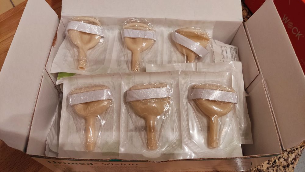 Cateteres urinários externos masculinos