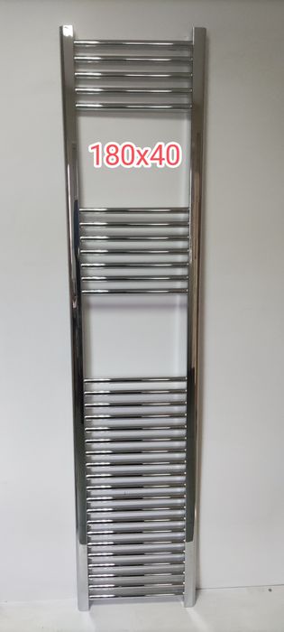 Grzejniki dekoracyjne łazienkowe chromowane chrom Nowy zawory +inne