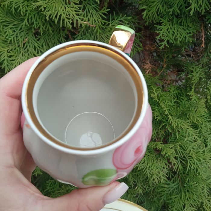 Дулево Цветы Агашки молочник