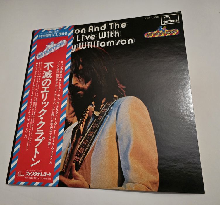 Eric Clapton - japan obi vinyl płyta winylowa