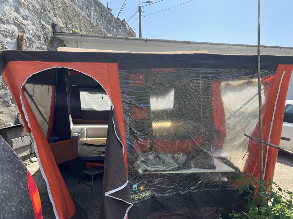 Atrelado tenda T2+1 Vintage 1980