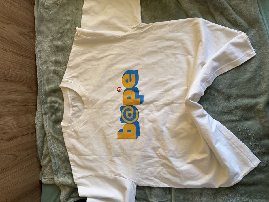 Koszulka bape biala