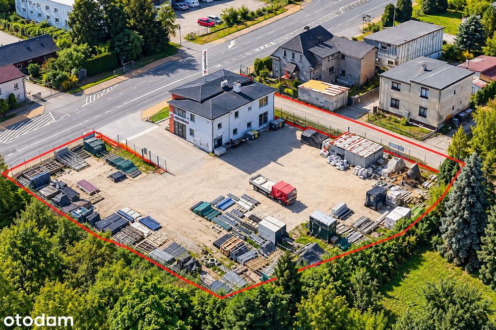 *** LOKAL UŻYTKOWY 90 m² * DK78*PLAC 1500 m² *DOJAZD TIR***