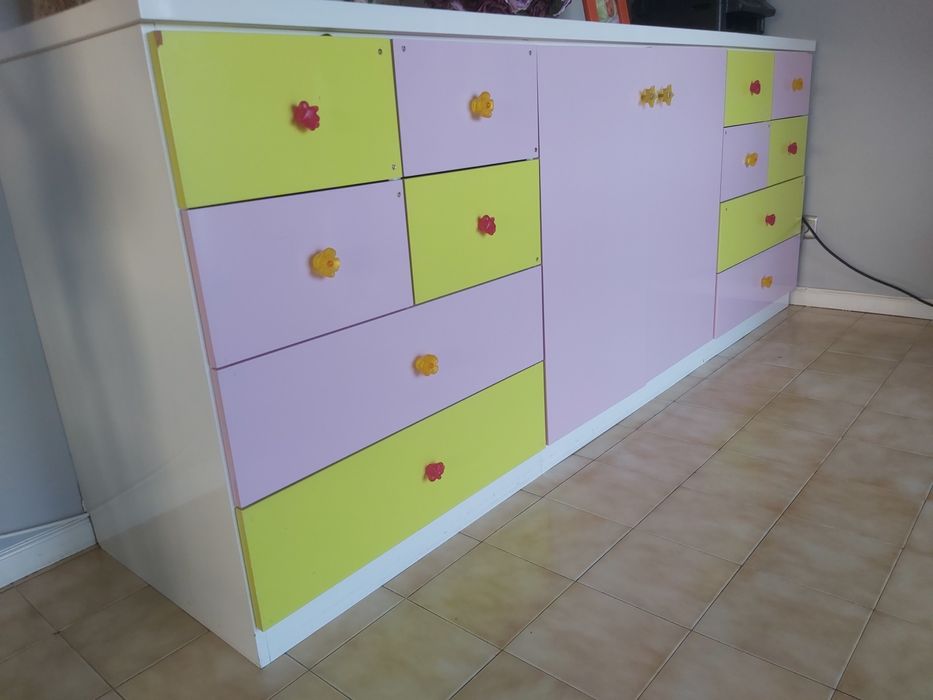 Movél quarto criança lacado cores