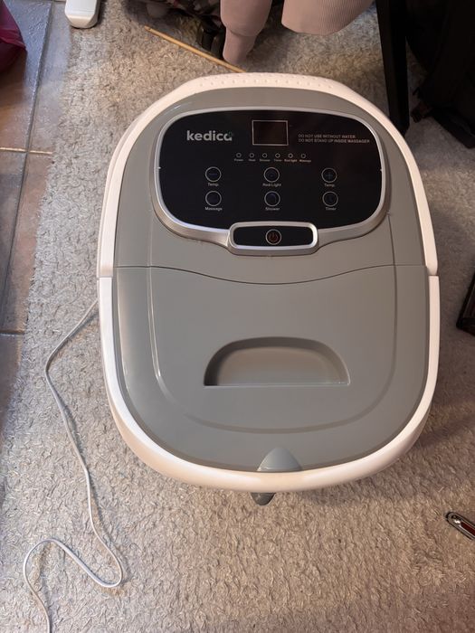 Masażer wodny do stóp, hydromasażer LED HydroFeet Pro Kedica